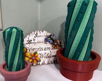 3D-Printed Desk Cactus – Decorative & Fidget-Friendly!
