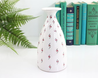 Mid Century Modern Raymor Italy Eye Vase / Vintage Raymor Art Pottery Vase