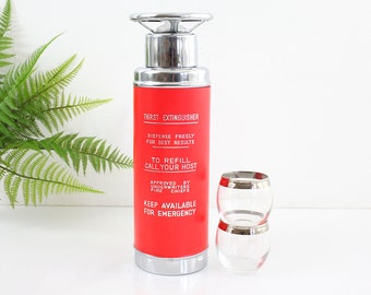 Vintage Thirst Extinguisher Liquor Decanter / Vintage Fire Extinguisher Decanter from Japan