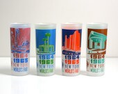 Vintage New York World's Fair Tumblers - 1964 1965