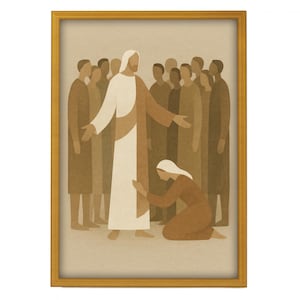 Goddelijke liefde en barmhartigheid | Jezusbeelden | Digitale christelijke kunst | Afdrukbare muurkunst | LDS-kunst | Digitale Jezuskunst | Minimalistische kunst
