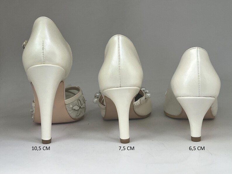 Bridal Heel Shoes Design Wedding Dress Shoes Heleed Tulle Shoes White