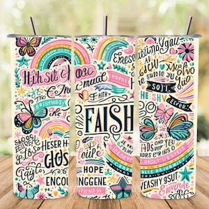 Magical Faith, Hope & Encouragement Word Art Uplifting Digital Print Inspirational Wall Decor Download