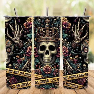 Murder Mystery True Crime Tumbler Wrap 20oz Sublimation Design for Book Lovers, Digital Download PNG