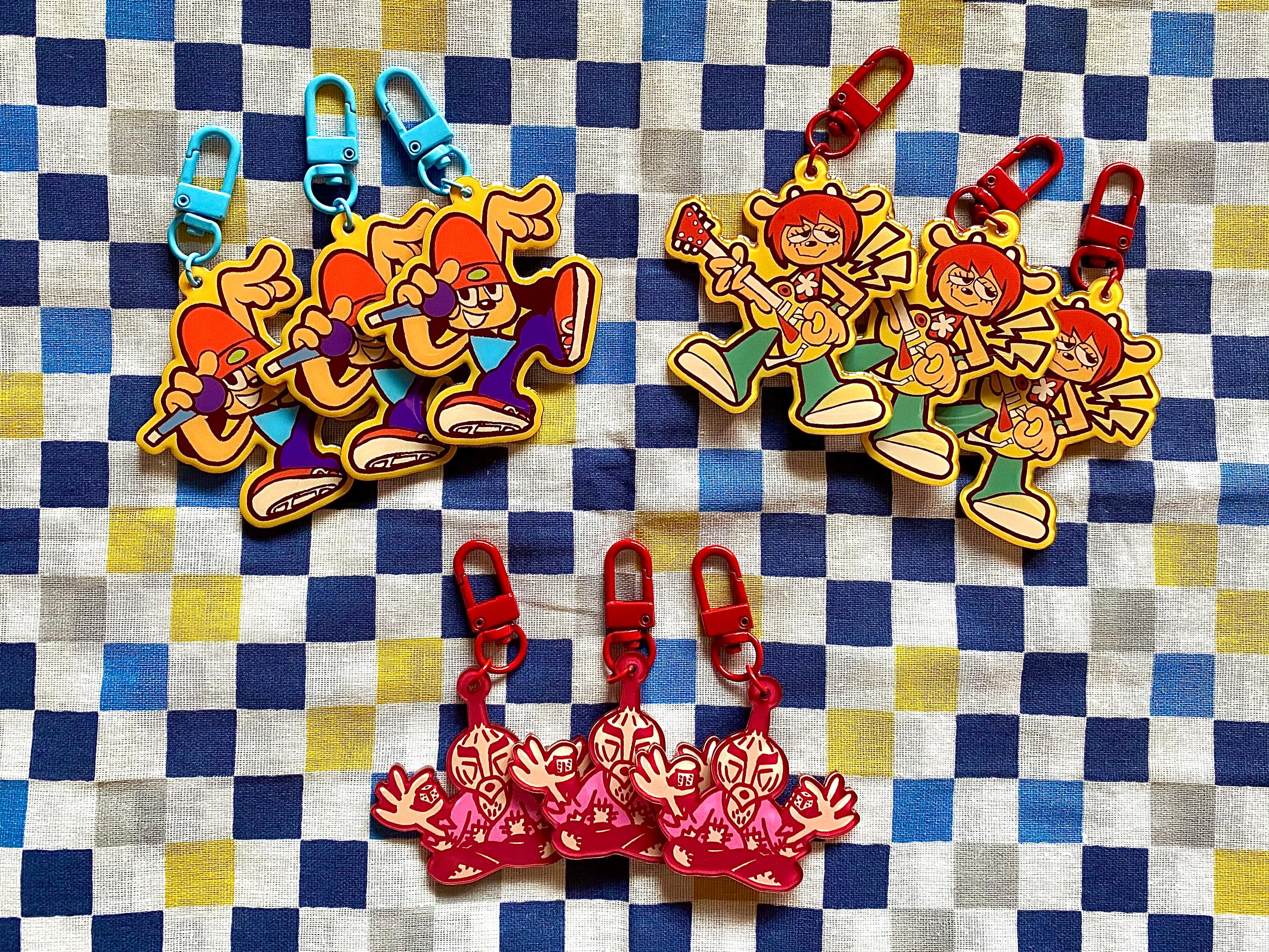 Parappa the rapper keychain - Etsy 日本