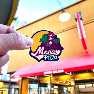 Wario Kart World - Stickers en Gelato Joe's Menu-afdruk Mona Pizza