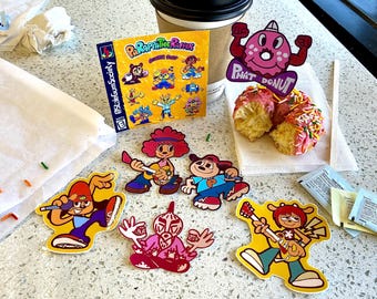 Parappa The Rapper-stickers