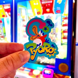 Wario Kart World - Stickers en Gelato Joe's Menu-afdruk Pyoro