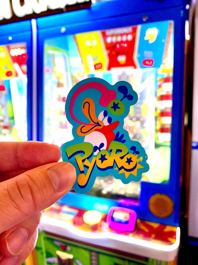 Wario Kart World - Stickers en Gelato Joe's Menu-afdruk Pyoro
