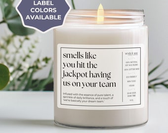 Gift for Boss, Thank You Gift for Boss, Funny Boss Holiday Gift, Boss Appreciation Candle, Manager Gift, Team Leader Gift, Supervisor Candle