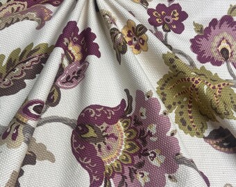 P/Kaufmann Granada Twilight Floral Designer Decorator Fabric – Sold by the Yard