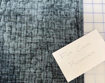Fabric Remnant Over 1/2yd Blue Soft And Lustrous 57” Wide