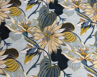Richloom Fabrics Azalea Pattern Cotton Blend 55” Wide Fabric Remnant