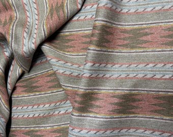 Fabric By the Yard Mulberry Inveraray Lovat Wool Navajo Southwest Design