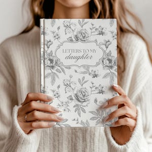 Cuaderno personalizado Cartas a mi hija, regalo de diario personalizado para hija, cuaderno Querida hija, regalo de baby shower de recuerdo para nueva mamá