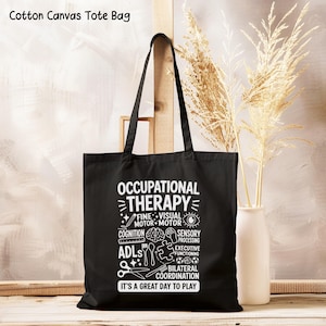 Occupational Therapy Tote Bag, Scope of Practice For OTs, OTA, COTA, Occupational Therapist Graduation Gifts