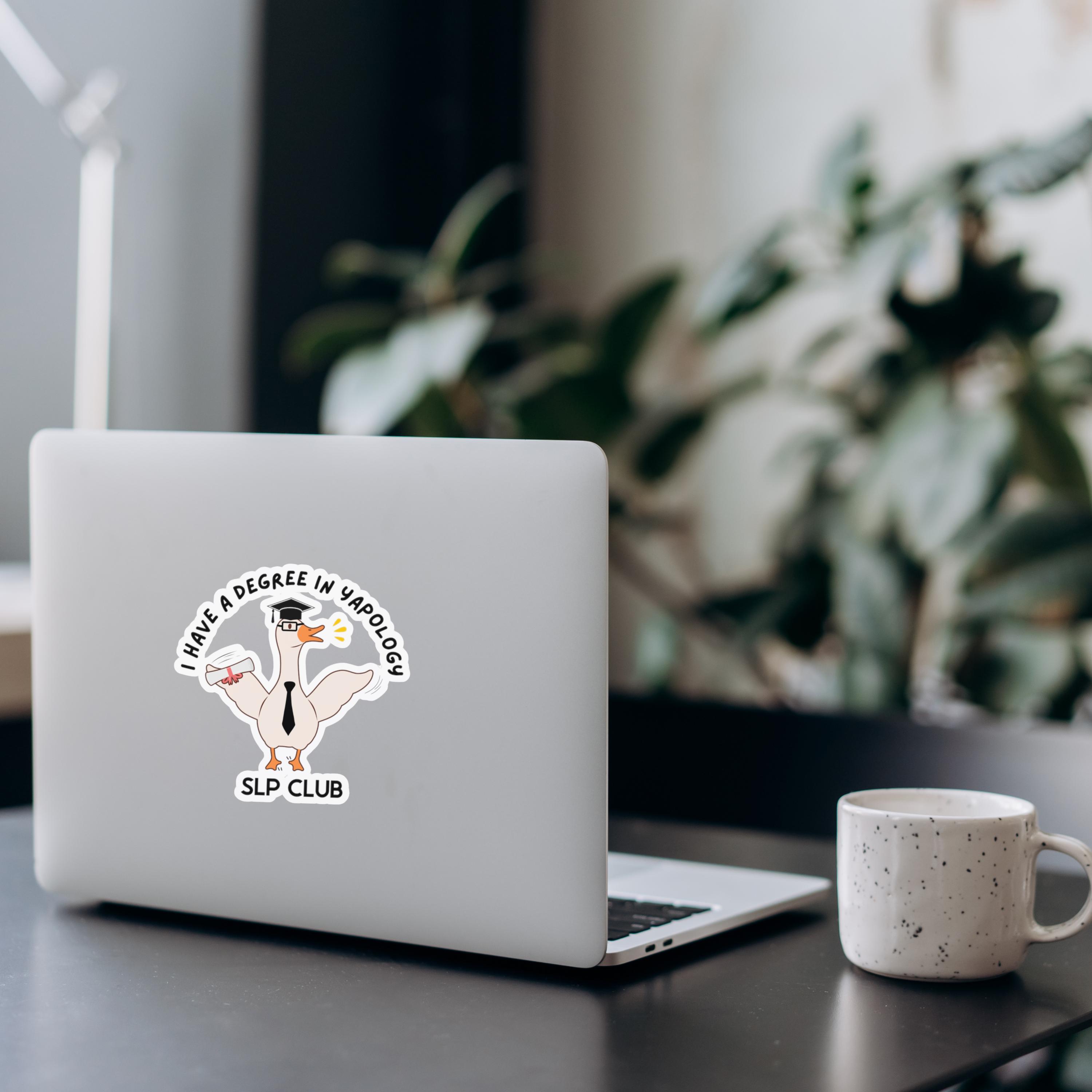 Slp Sticker Silly Silly Goose Yapology Degree Sticker, Funny SLP Gift - Etsy