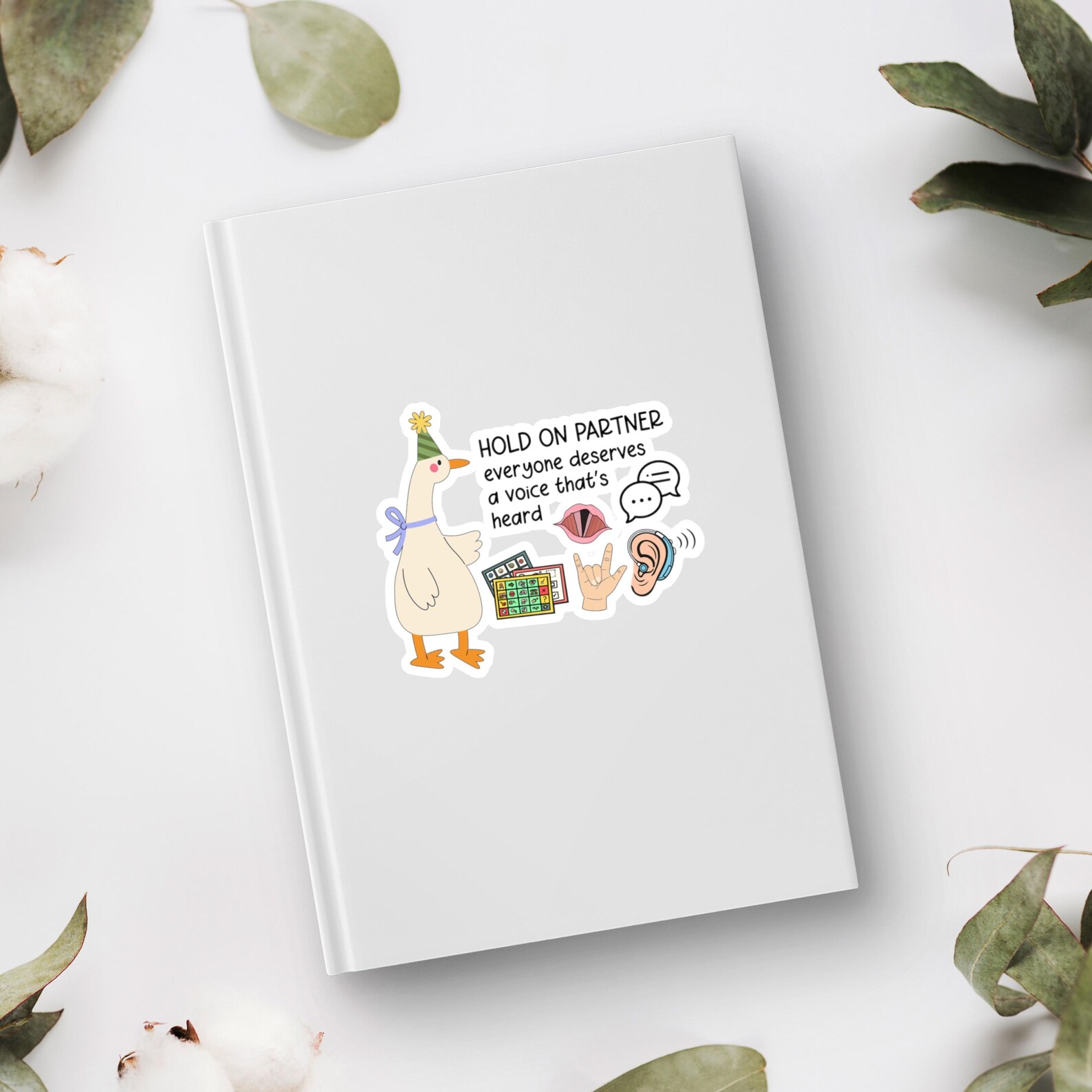 Slp Sticker Silly Silly Goose Speech Therapy Sticker: Everyone Deserves a Voice That's ...