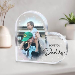 Papa Bilderrahmen Geschenk, erstes Vatertagsgeschenk von Kindern, Geschenke für Papa, personalisierter Bilderrahmen, Geschenk für Ehemann, Papa Geburtstagsgeschenk