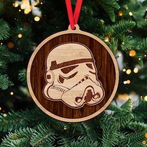 Personalized Star Wars Christmas Ornament, Galaxy&#39;s Edge Christmas Keepsake, Kids Ornament, Disney Family Christmas Tree Decoration Gift