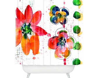 Boho Chic Shower Curtain