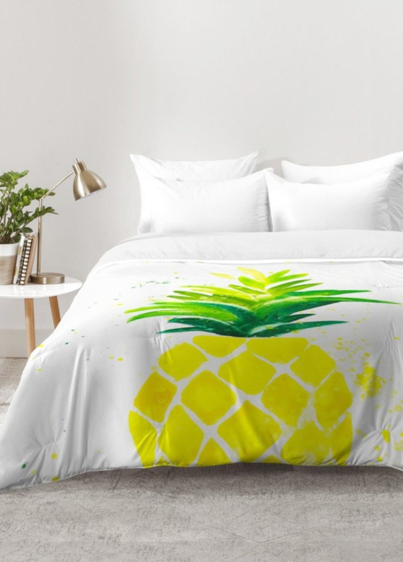 Pineapple Sunshine Comforter Etsy