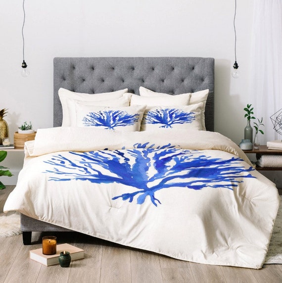 Sea Coral Comforter Etsy