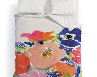 Floral Frenzy Duvet Cover