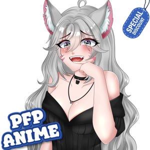 Custom Anime PFP, Profile Picture, Icon, Avatar, PFP Commission for Social Media
