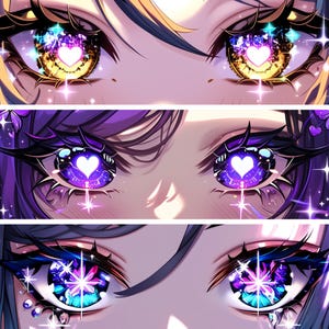 Custom Twitch Banner | Eye Banner | Twitch banner | Banner Design | High Resolution | Twitter | Youtube | Discord | Anime Ilustration