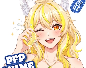 Custom Anime PFP, Profile Picture, Icon, Avatar, PFP Commission for Social Media