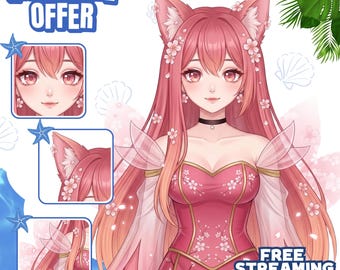 Custom VTuber Model Live2D Commission | Anime Art | Vtuber Assets | Vtuber Model | PNGTuber | Vtuber Male & Female | Vtuber Model Commission