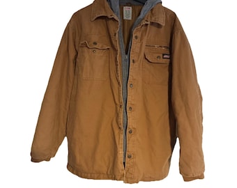 ジャケット・アウター 90s Dickies Duck Hunting Coat Vintage 90's Dickies Chore Duck Workwear Jacket Medium Dickies