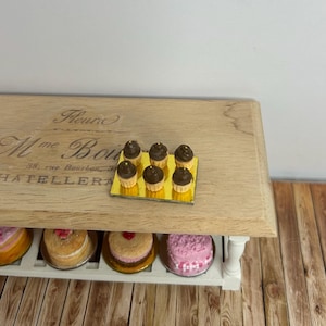 1:12 Puppenhaus Schokoladen Cupcakes