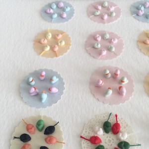 1:12th Scale Dollhouse Miniature Candy Sugar Mice, Sugar Ducks Peeps