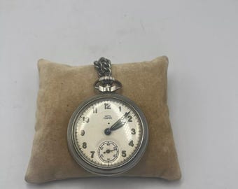 Vintage Smiths Empire Open Face Pocket & Stop Watch