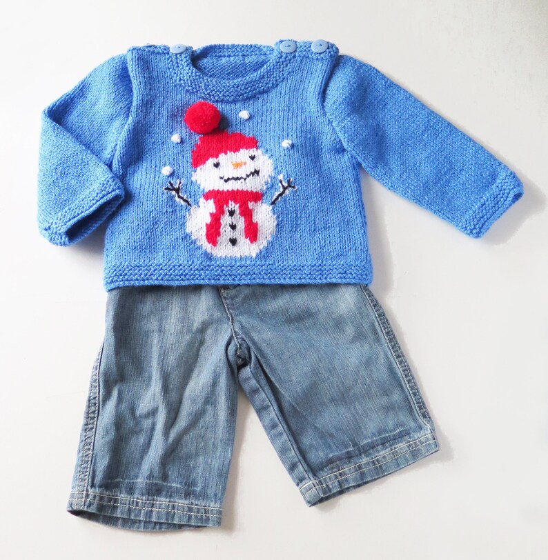 Baby and Toddlers Christmas Sweaters Featuring Christmas Tree Etsy UK