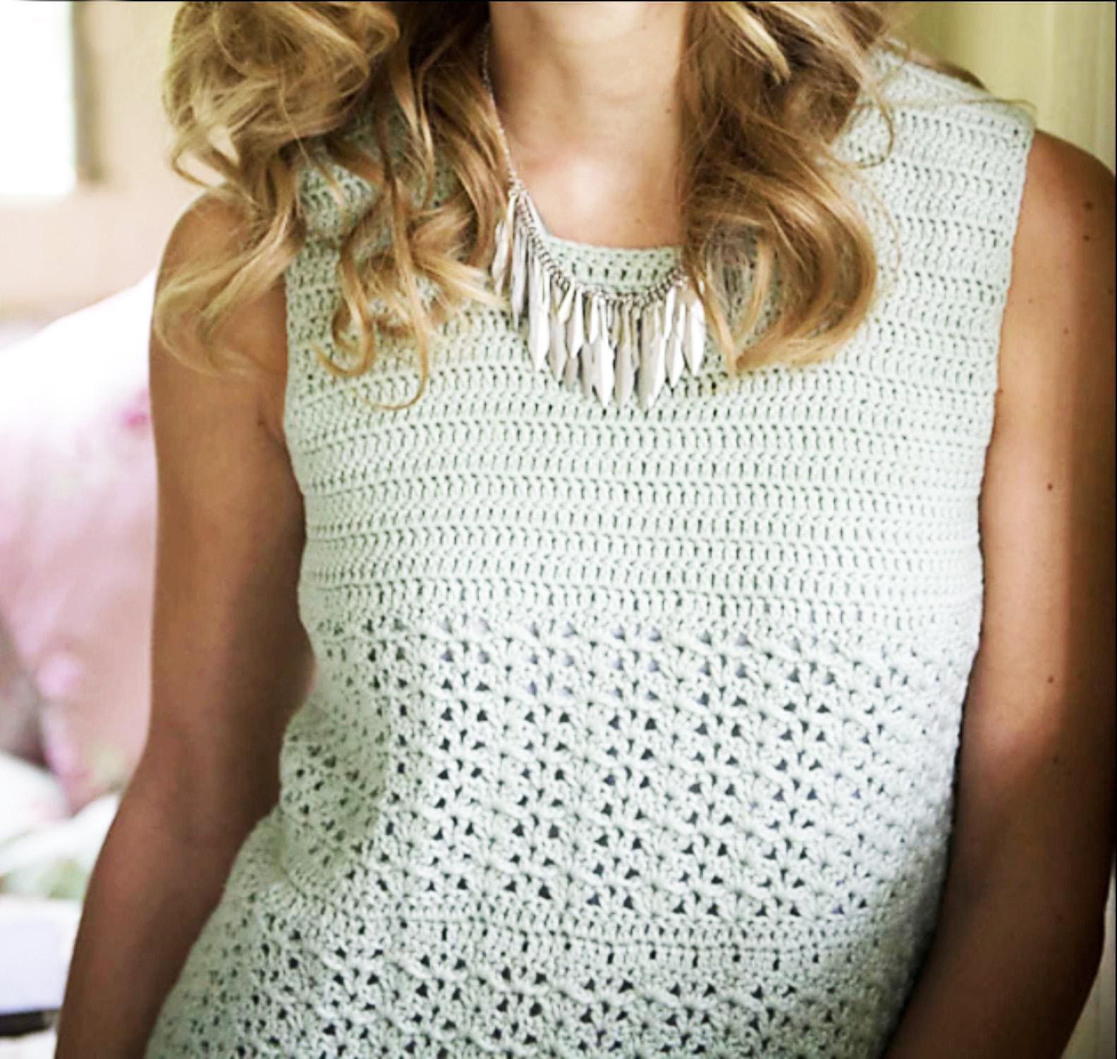 39 Summer Top Crochet Patterns: Chic Styles for Warm-Weather Dressing 39 Sleeveless Summer Top