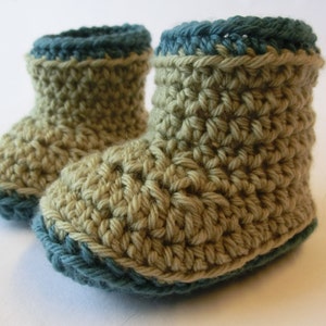 Baby Boots and Baby Mary Jane&#39;s Slippers Crochet Pattern PDF