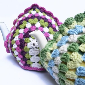 Granny Style Tea Cosy Crochet Pattern PDF Instant Download imagen 2