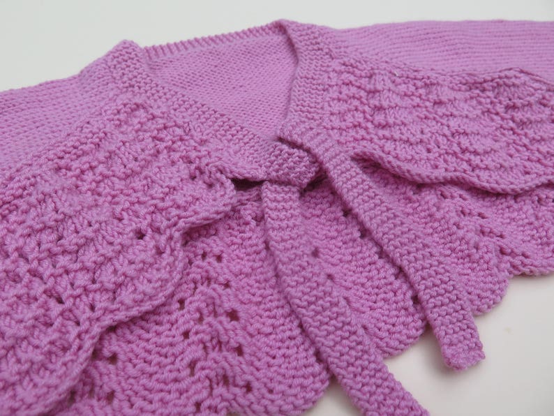 lace bolero knitting pattern