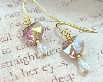 Heart Drops - Earrings