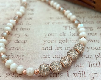 Pretty in Peach - Necklace