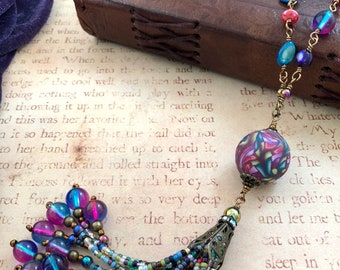 Shifting Colors - OOAK Necklace