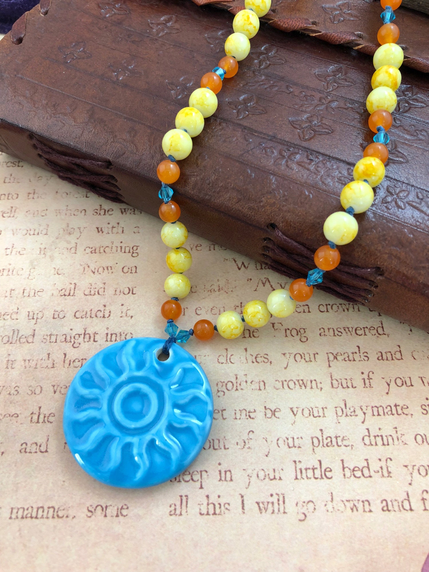 Whether the Weather Necklace Etsy