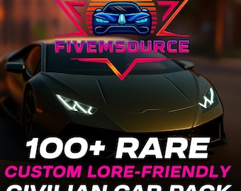 GTA V: Pacchetto di 100 auto civili personalizzate e adatte alla tradizione, compatibili con FiveM, di alta qualità, con trascinamento della selezione, conformi ai termini di servizio e senza badge