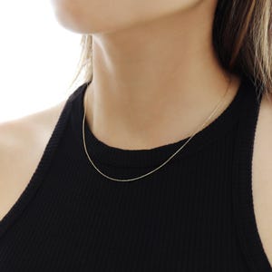 Basic Angle Chain Necklace
