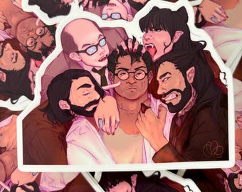 Familiar Appreciation! Vampires Sticker