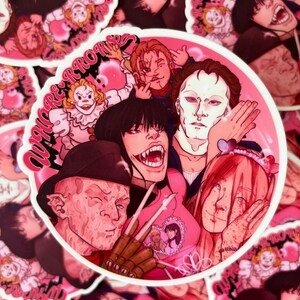 Horrors and Friends Sticker