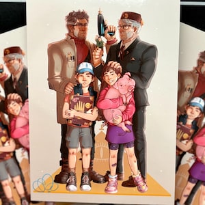 Mystery Family Art Print
